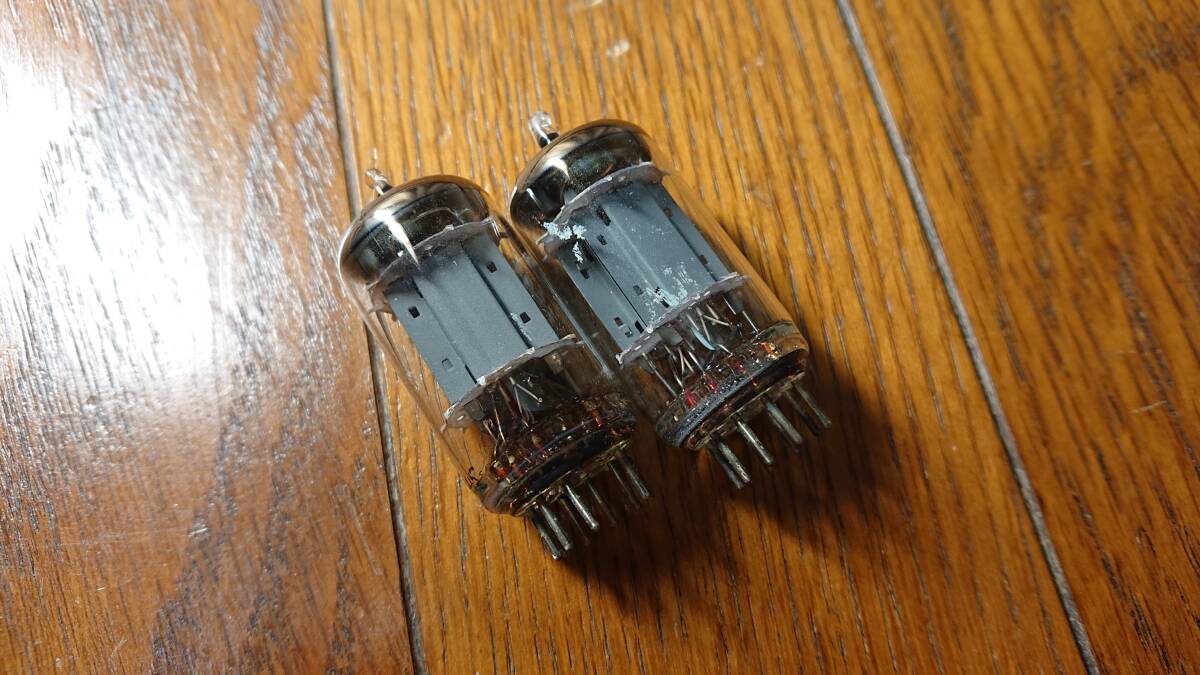 [ outside fixed form possible * Junk ] TELEFUNKEN ECC83 (12AX7) diamond Mark have 2 ps 1 set! examination ending junk 