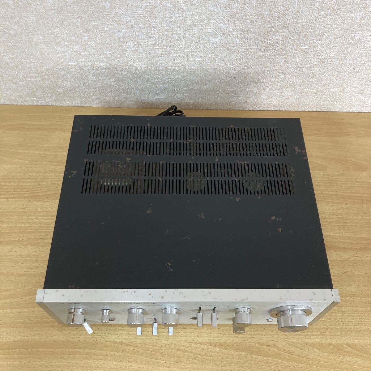 HITACHI 日立 Lo-D HA-510 INTEGRATED STEREO AMPLIFIER プリメインアンプ オーディオ機器 5 カ 5789_画像6