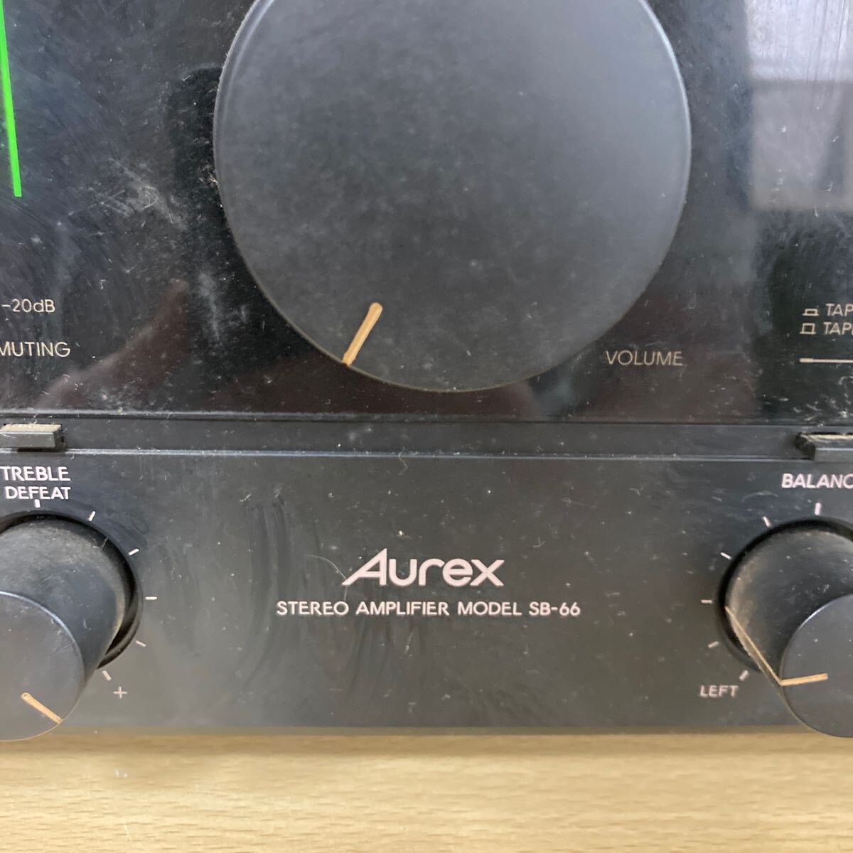 Aurex オーレックス 東芝 SB-66 ST-55 AT-1000ⅡK ステレオアンプ デジタルチューナー タイマー オーディオ機器 通電確認済み 5 カ 5826_画像2