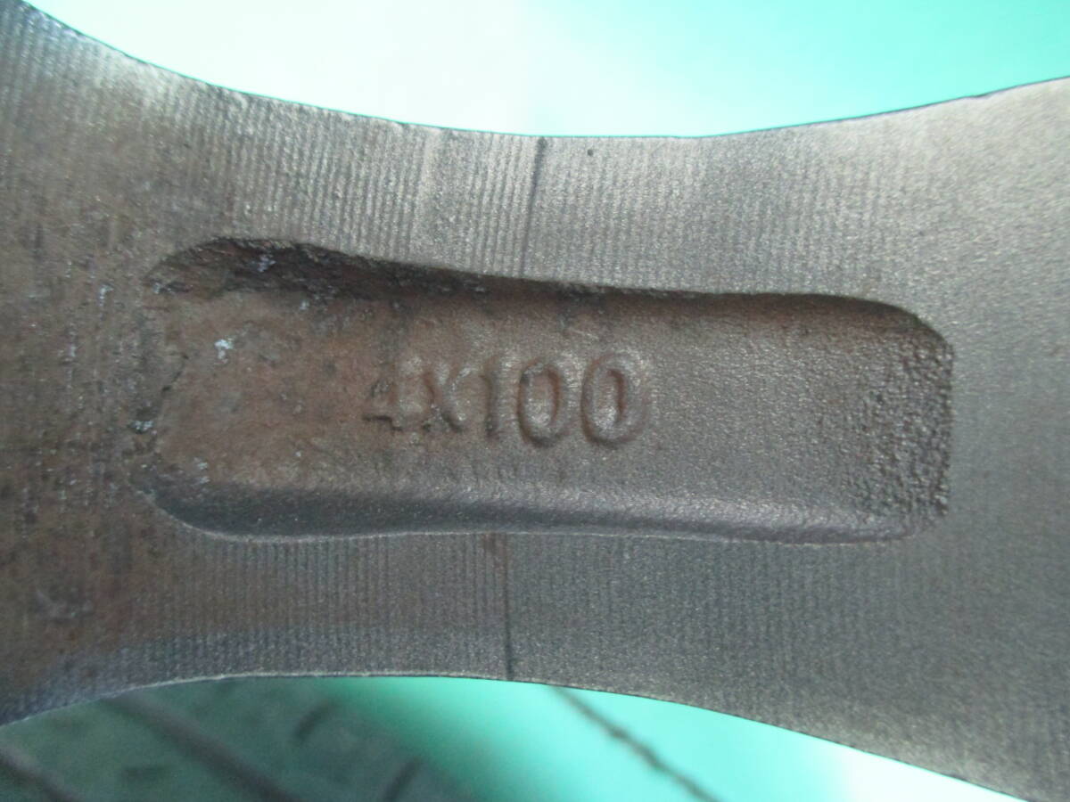 ☆アルミ夏タイヤセット☆185/70R14☆程度良好☆@35_画像3