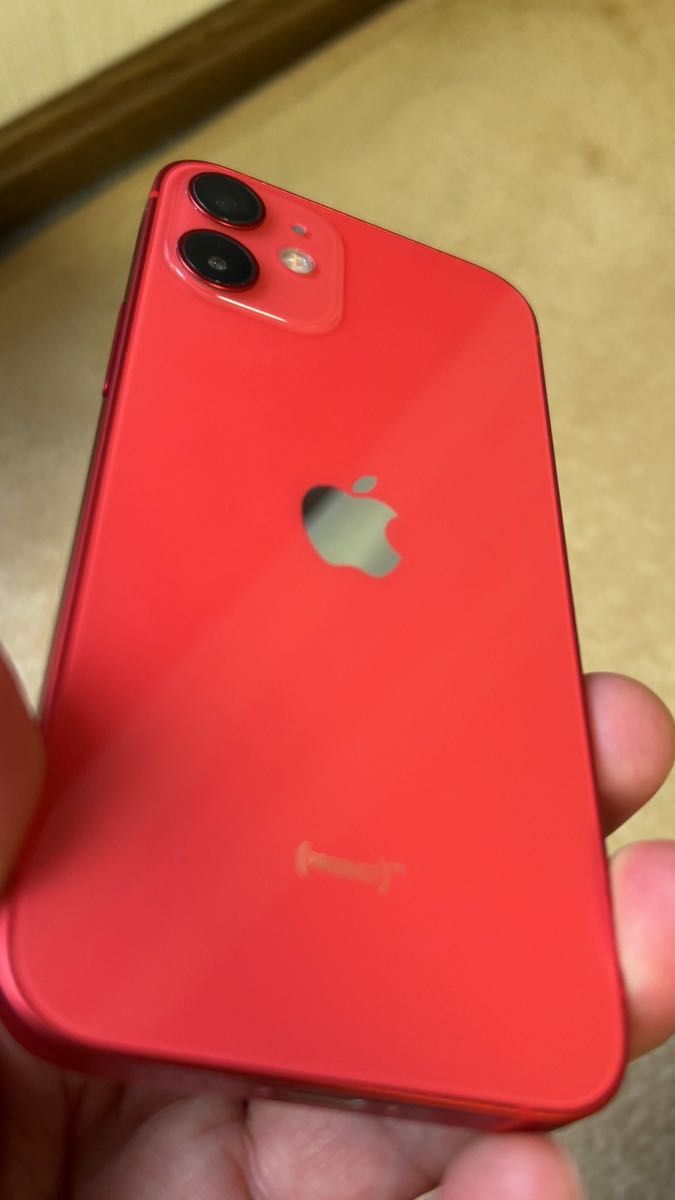 美品 iPhone12 mini 64GB 赤 中古 画面割れなし FaceID ◯ 残債なし 完動確認済み