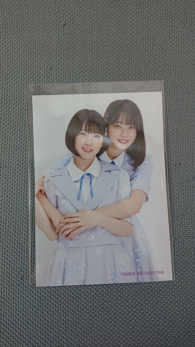 STU48 10thシングル 君は何を後悔するのか？ タワーレコード/タワレコ 店舗特典 生写真 甲斐心愛・瀧野由美子_画像1