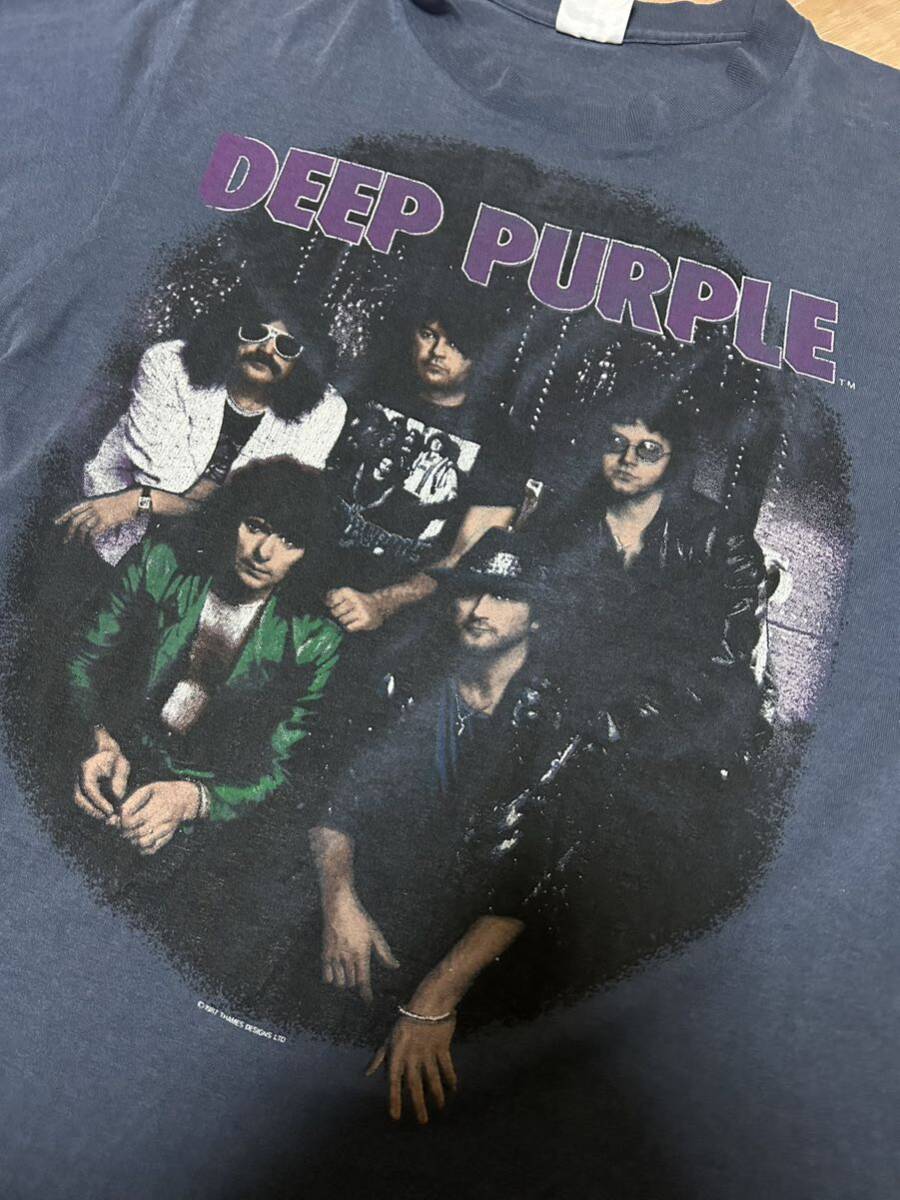 80s USA製 DEEP PURPLE 1987 TOUR Tシャツ