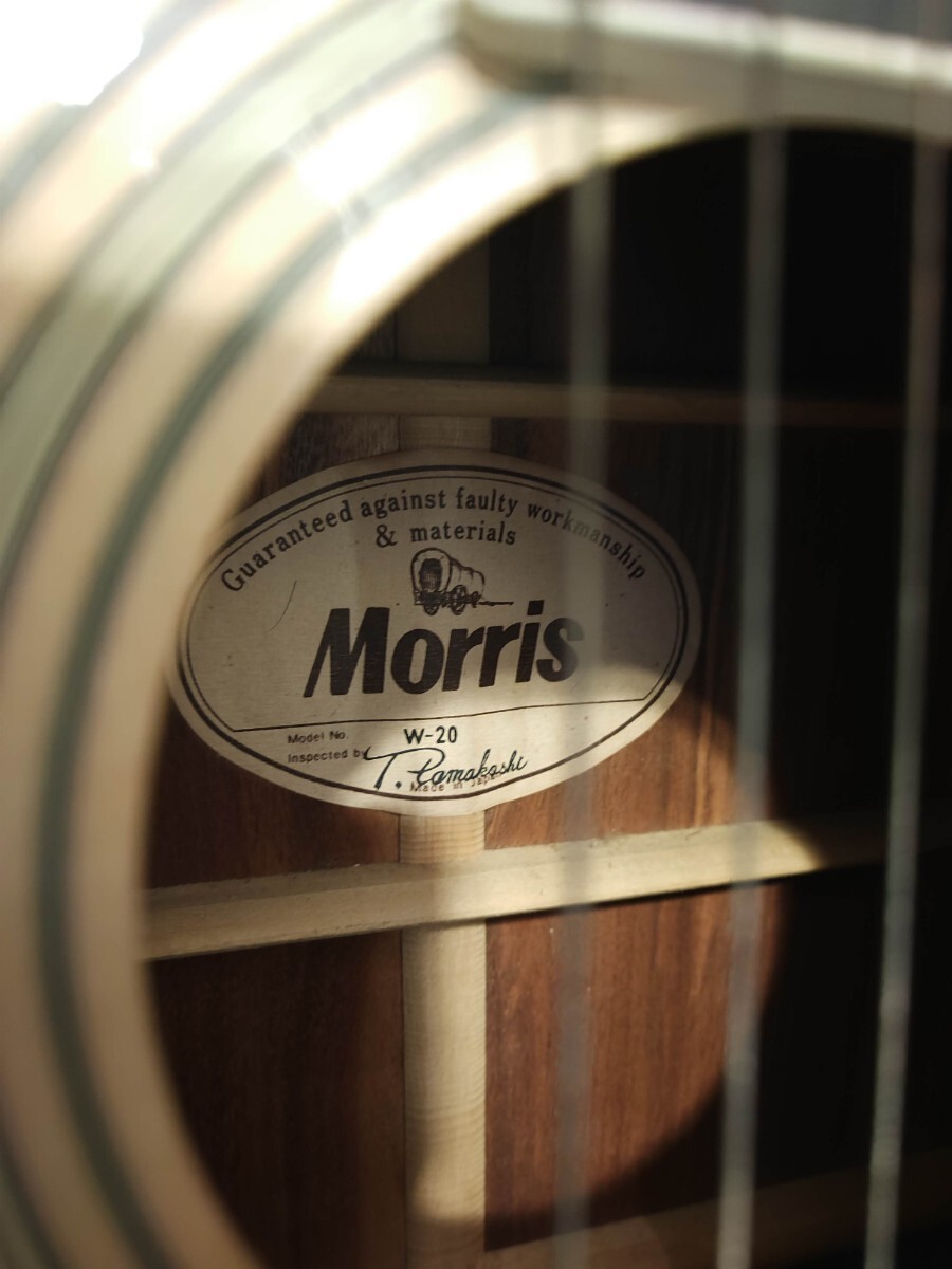 MORRIS モーリス W-20 アコースティックギターの画像3
