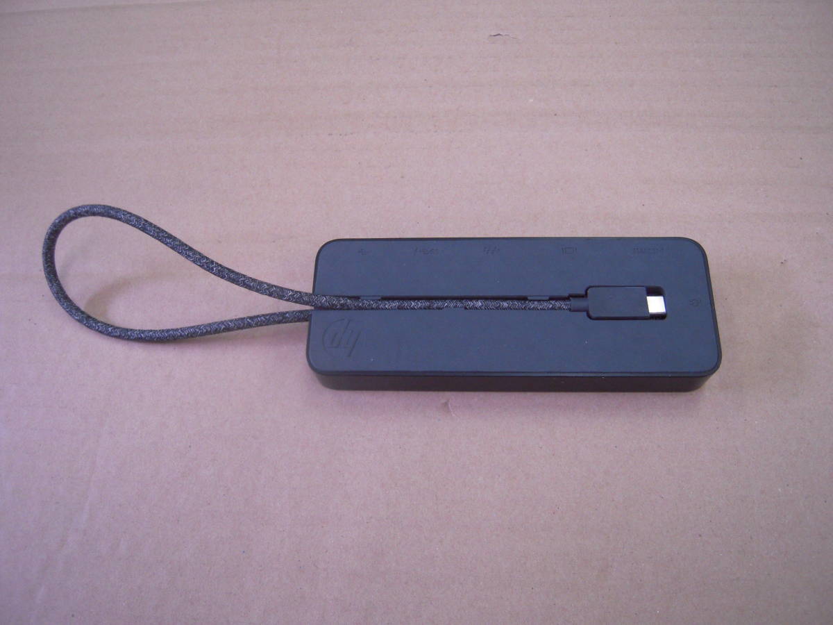 動作品」HP USB-C Mini Dock HSA-Q001PR ミニドッキングステーション TypeC　④_画像2