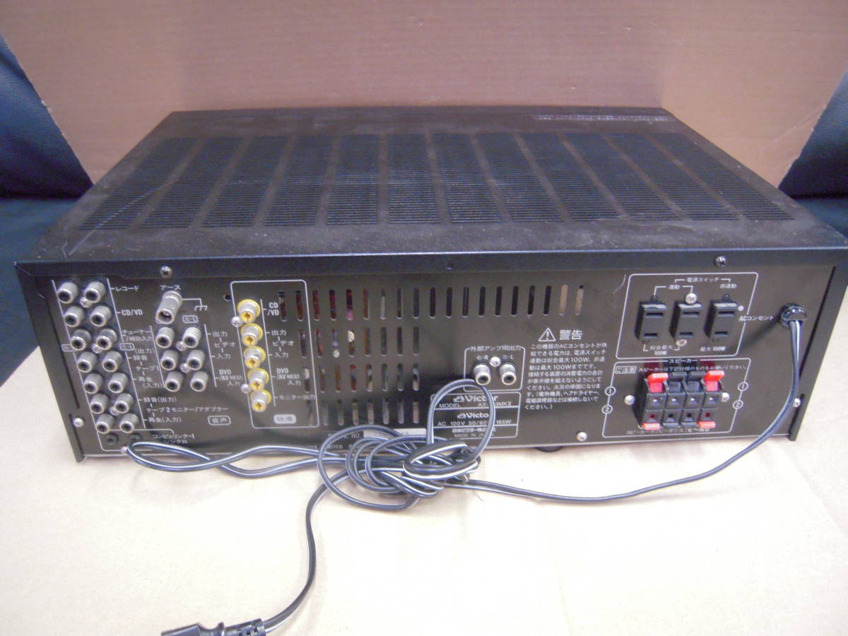  settlement of accounts sale ]] operation goods Victor Victor AX-603 MK2 AV amplifier ③