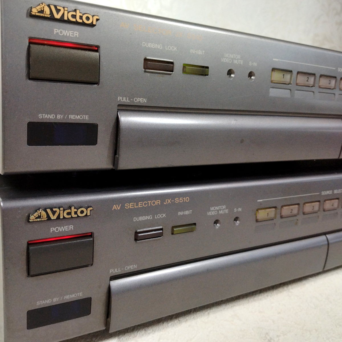 Victor AV SELECTOR MODEL JX-S510 2台まとめての画像2