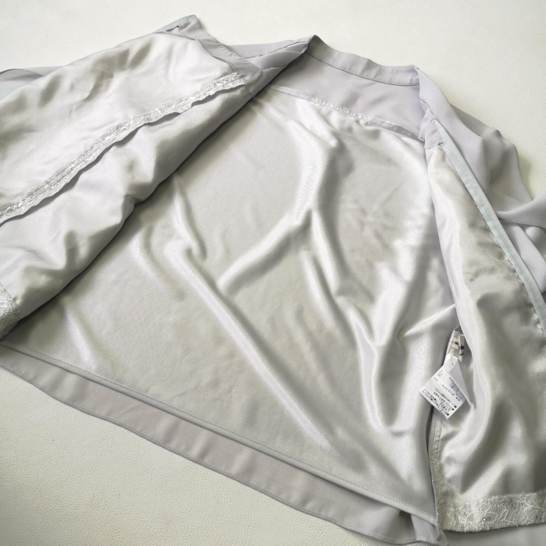  Tokyo sowa-rua Pro Berry Apploberry передний открытие болеро способ блуза tops формальный серый ламе 9 номер M женский 