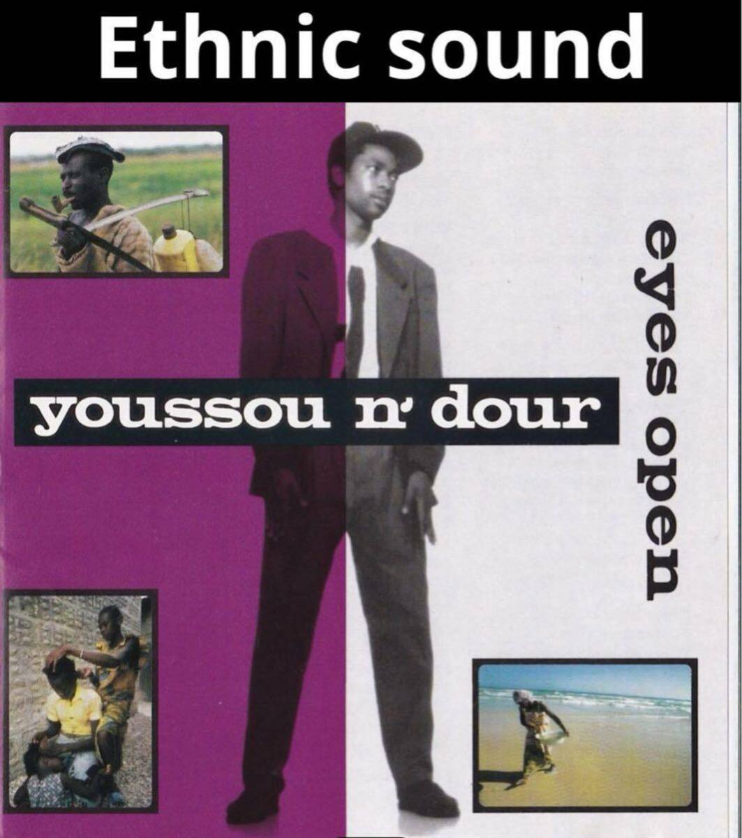 ユッスーンドゥール Youssou N'Dour Eyes Open ★廃盤★初期規格CD★プロモサンプラー_画像1