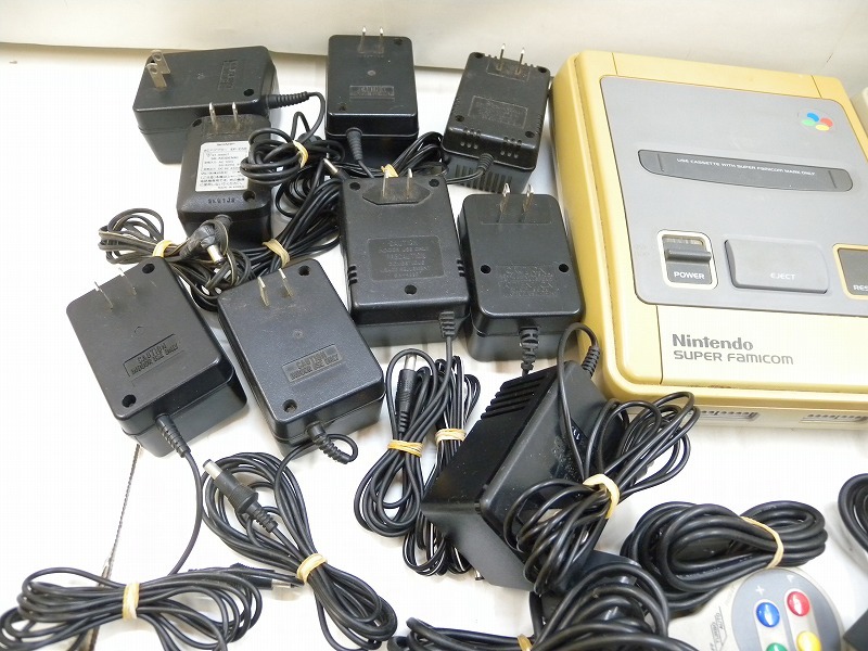 C5832*SFC Super Famicom корпус 7 шт. + др. периферийные устройства детали полный комплект комплект много продажа комплектом * состояние не проверено текущее состояние доставка [ Junk ]