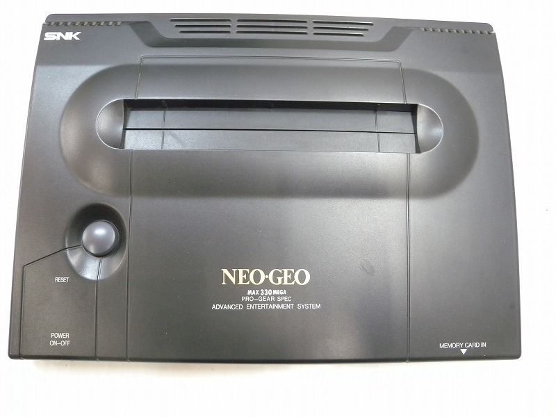 C5921*NEOGEO Neo geo manual lack * operation check settled stick . crack have / body sound defect have present condition delivery [ Junk ]