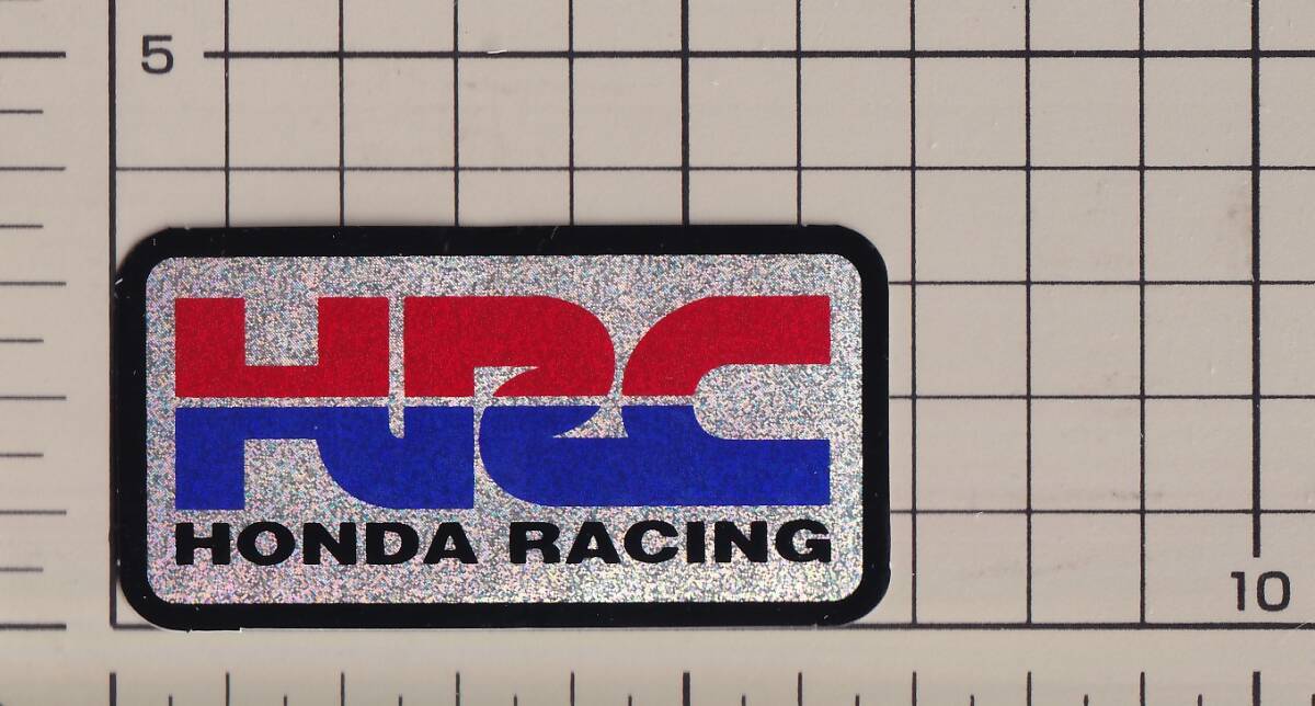 ホンダ HRC レーシングチーム HONDA Raching ステッカー 極小 黒_画像1