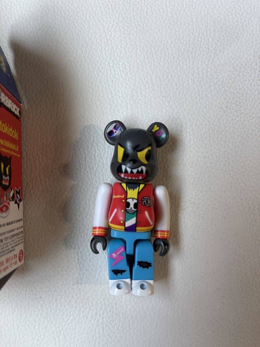 BE@RBRICK ベアブリック100% TOKIDOKI ウルフ wolf kaws_画像2