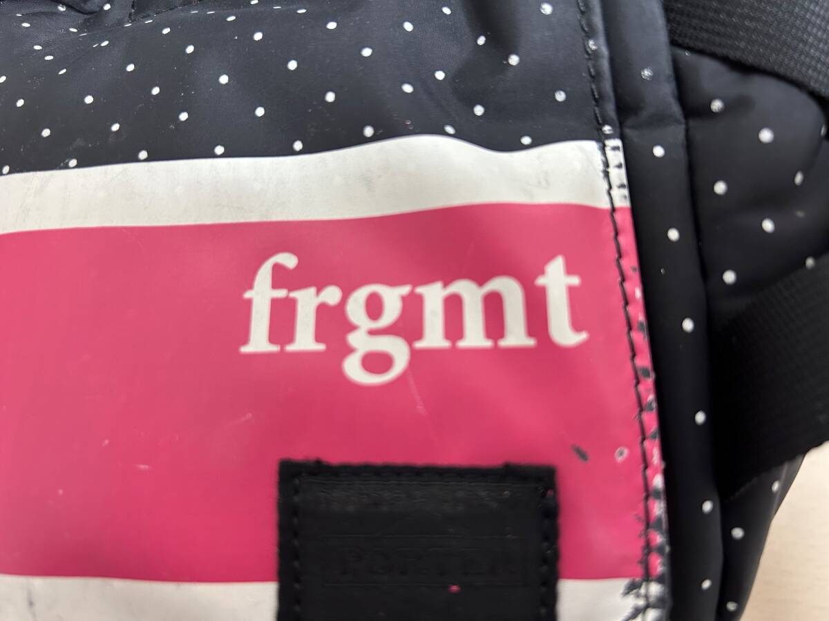 送料無料 中古 fragment PORTER ウエストバッグ BLACK BEAUTY限定 Ramidus MIRAGE TOTE BAG SOPH sequel visvim トートバッグ 藤原ヒロシ_画像8