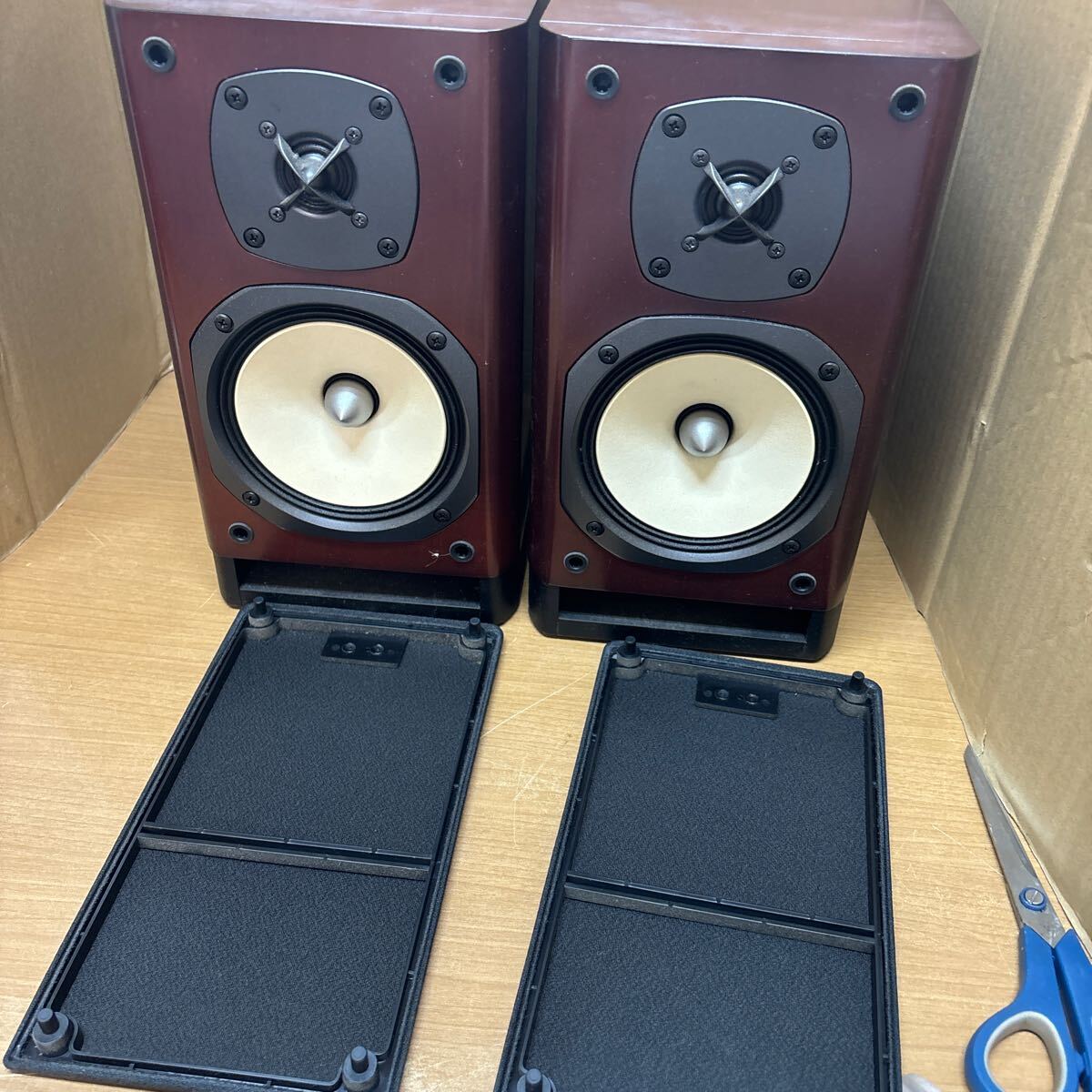 TA-743*100 size * ONKYO DN9NX 2Way bus ref type speaker Onkyo pair 