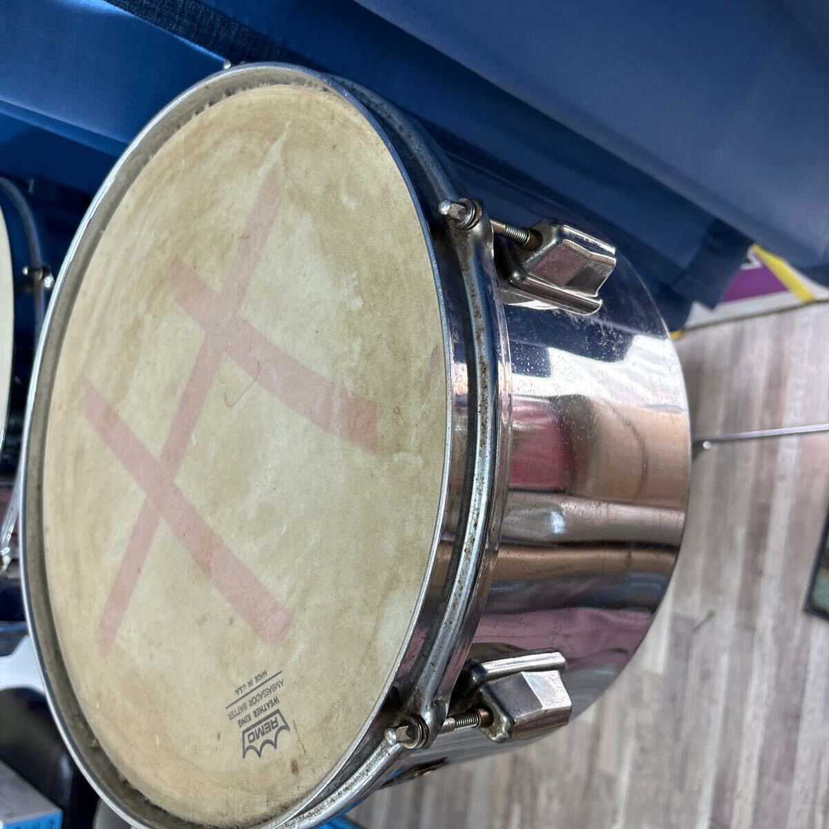 TA-765*Pearl барабан жемчуг REMO WEATHER KING AMBASSADOR BATTER futoshi тамбурин без тарелочек ударные инструменты подробности неизвестен 