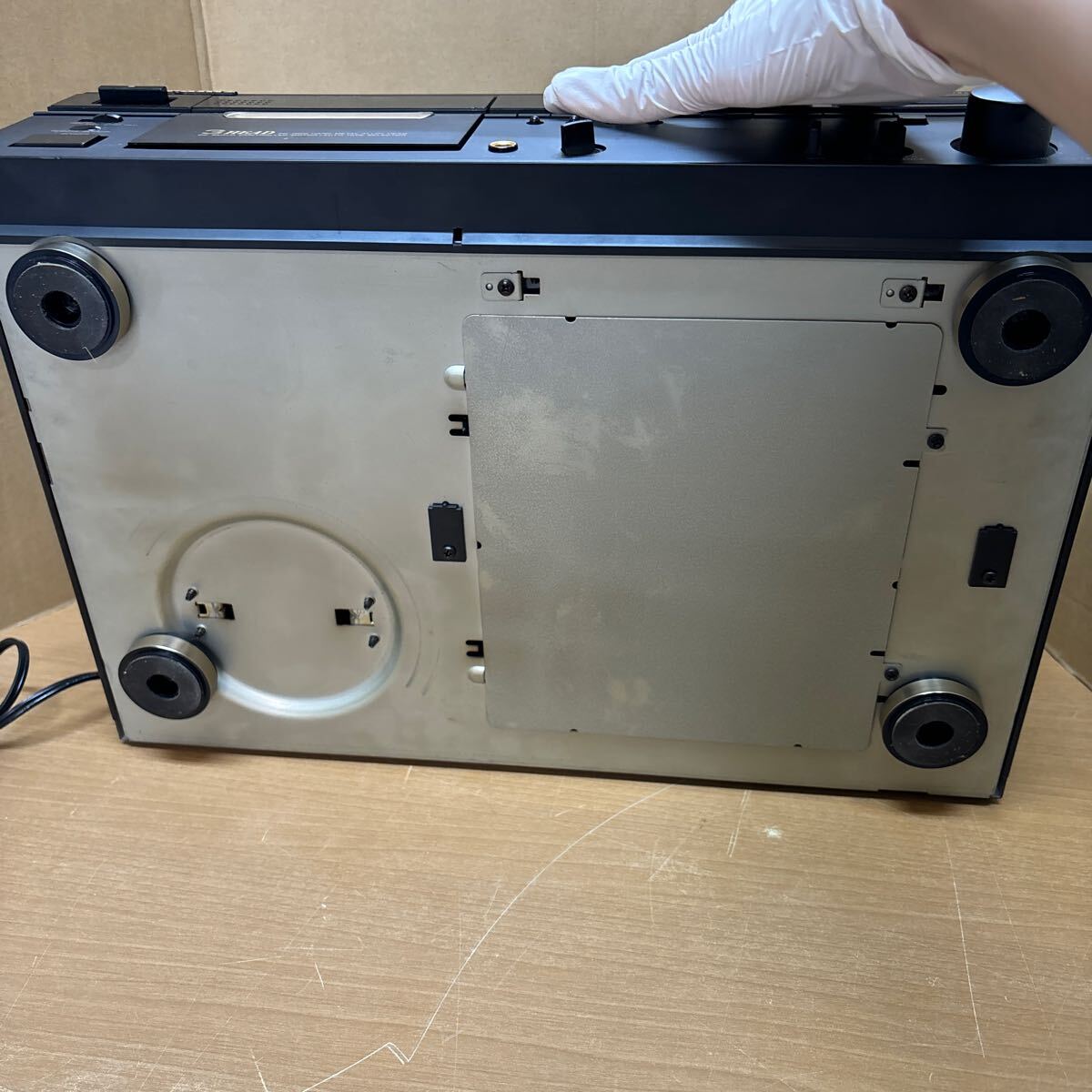 TA-767☆100サイズ 【 marantz マランツ 】 3ヘッドステレオカセットデッキ SD-62F 動作OK_画像10