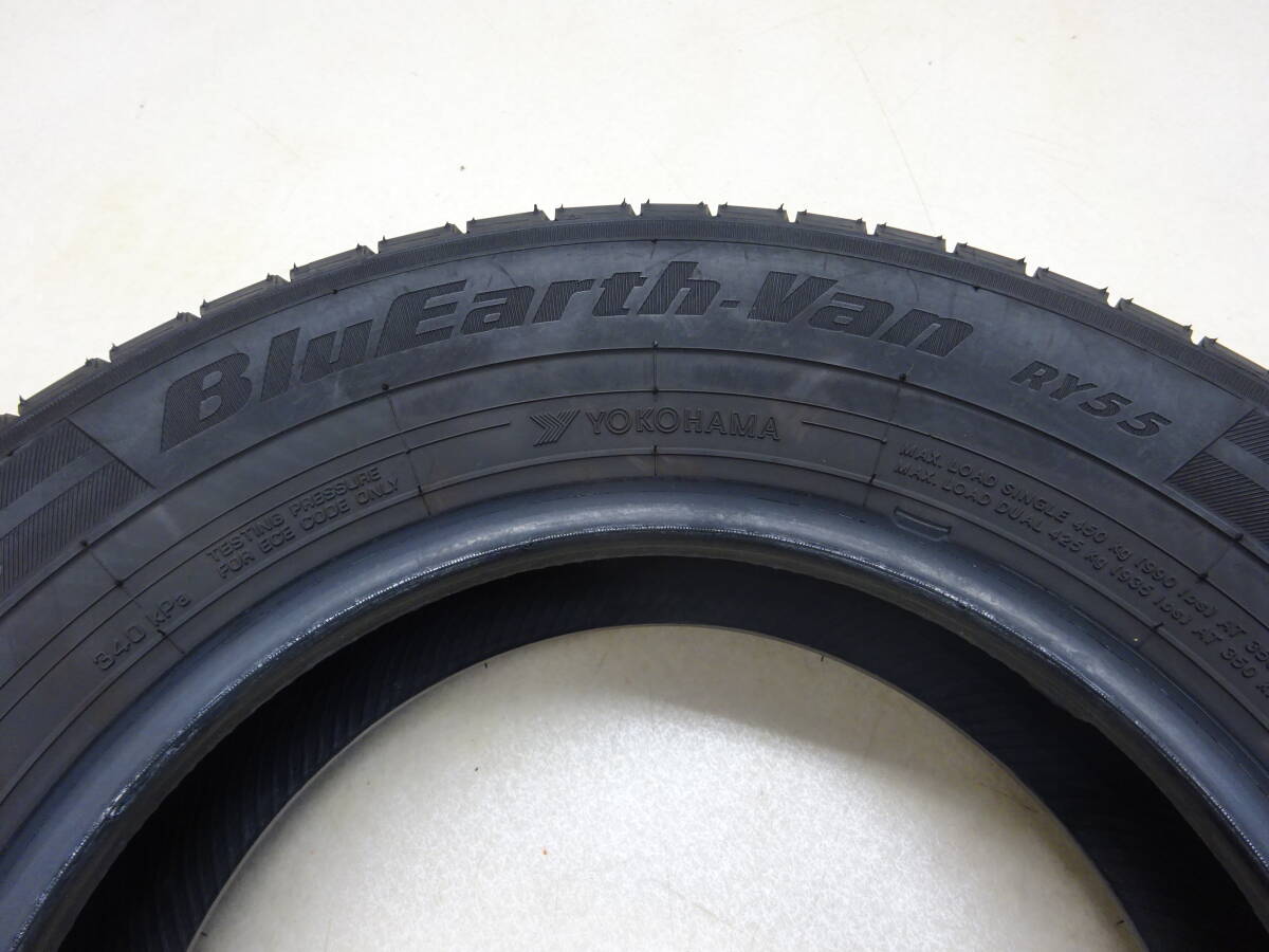 T-2 YH Bluearth-VAN RY55 ★145/80R12 80/78N LT★ 2本 比較的 程度良好 溝あり 約9分山 高年式 2022年式 軽トラック バン 等に是非の画像7