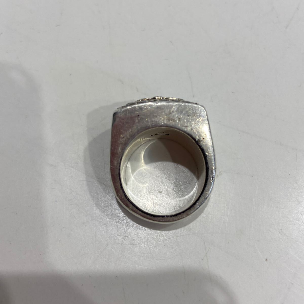 [WEIRDOwia-do] кольцо серебряный SV925 18 номер GEMSTONE RING 2405oki h