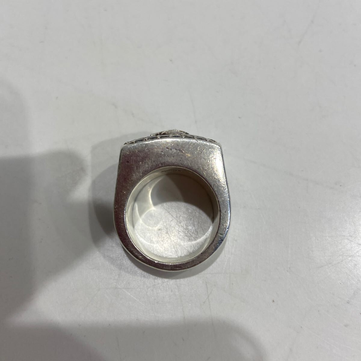 【WEIRDO ウィアード】リング シルバー SV925 18号 GEMSTONE RING 2405oki h_画像6