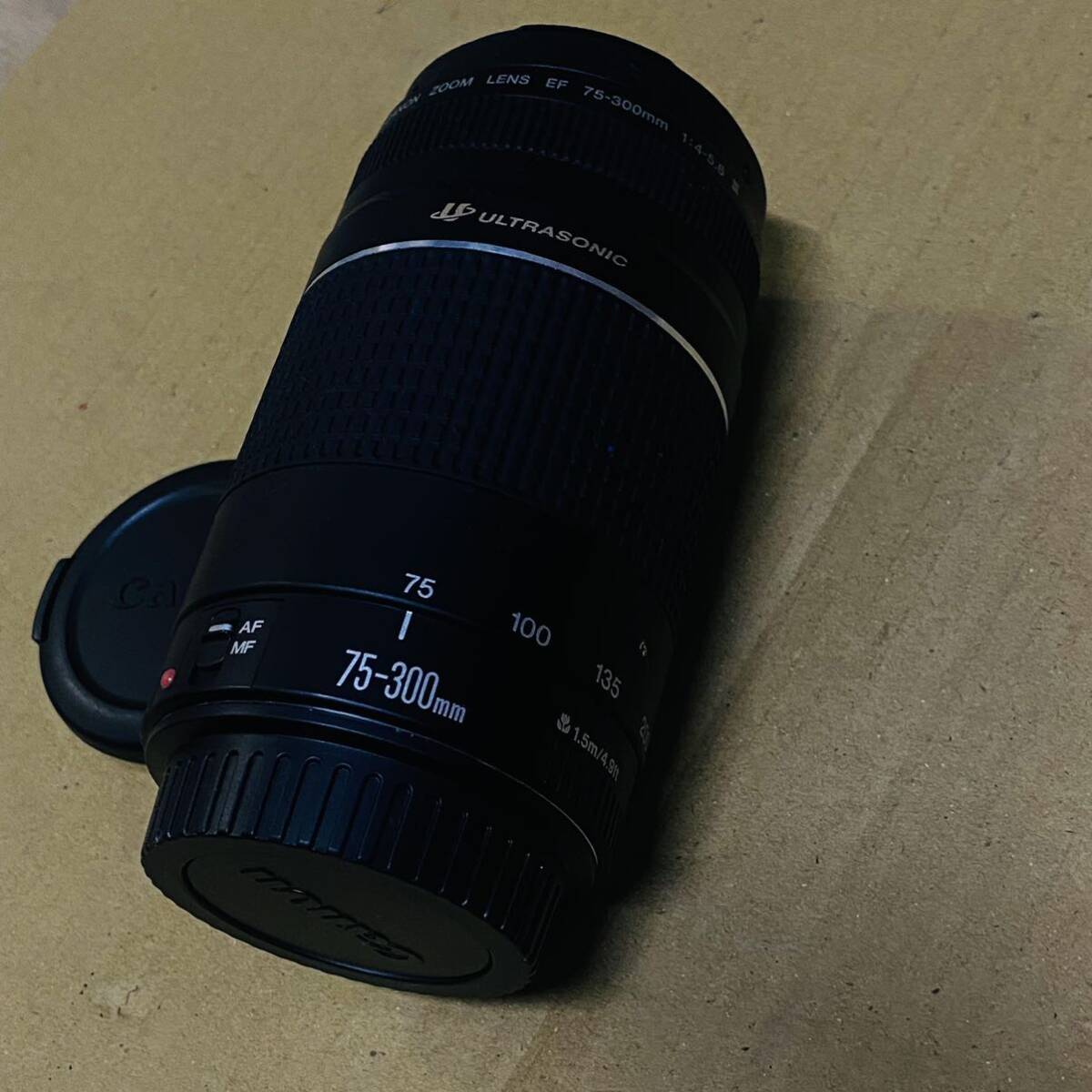 1000円スタート Canon キャノン カメラレンズ EF 75-300㎜ レンズ 1:4-5.6 さIII USM 現状品動作未確認済み_画像5