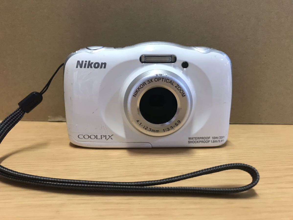 N1499/コンパクトデジタルカメラ Nikon ニコン COOLPIX W150 デジカメ 本体_画像1