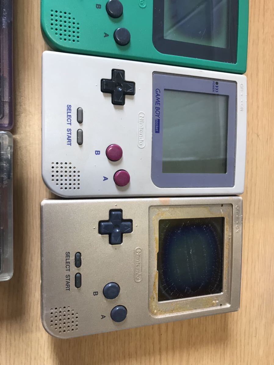 N1480/Nintendo CGB-001 ×2 шт. /DMG-01/ MGB-001 ×4 шт. совместно 7 шт. Game Boy цвет 