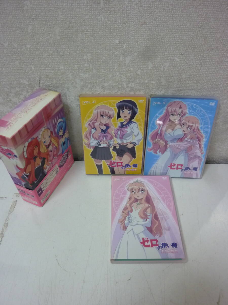  аниме DVDBOX4 шт. комплект!( Zero no Tsukaima три прекрасный .. колесо Mai VOL.1 содержит различный 4 шт. комплект!) б/у 