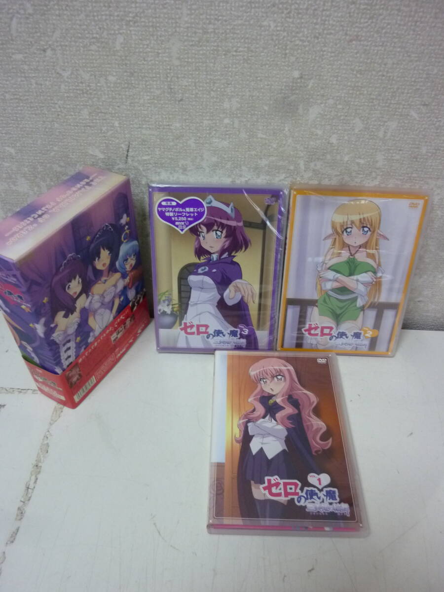  аниме DVDBOX4 шт. комплект!( Zero no Tsukaima три прекрасный .. колесо Mai VOL.1 содержит различный 4 шт. комплект!) б/у 