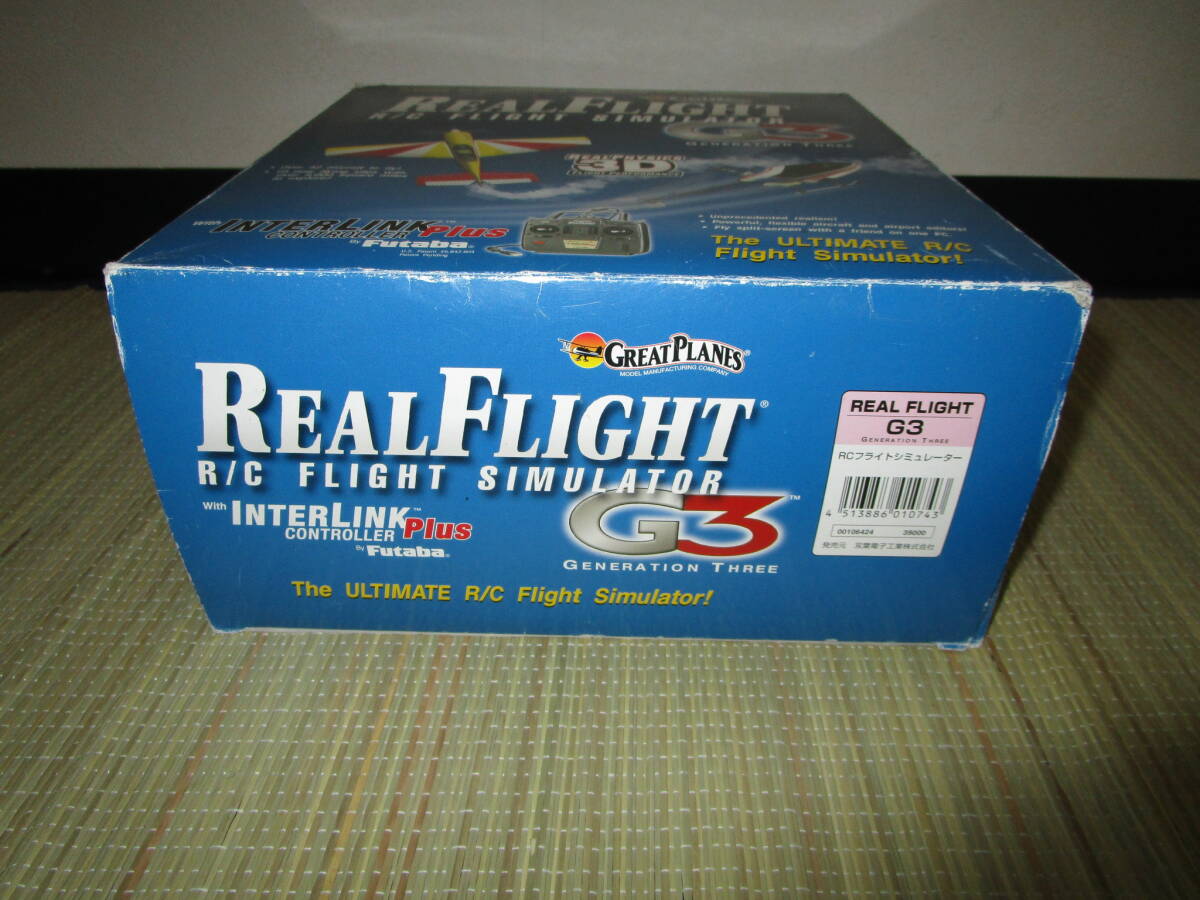 FUTABA REALFLIGHT R/C INTERLINK Plus コントローラー プロポ G3 ラジオコントローラー ラジコン ジャンク_画像2