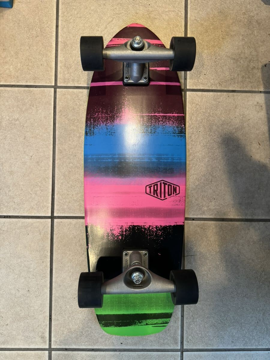 CARVER(カーバー) TRITON スケートボード/サーフスケート SK8BOARDS 28インチ NitronCXの画像2