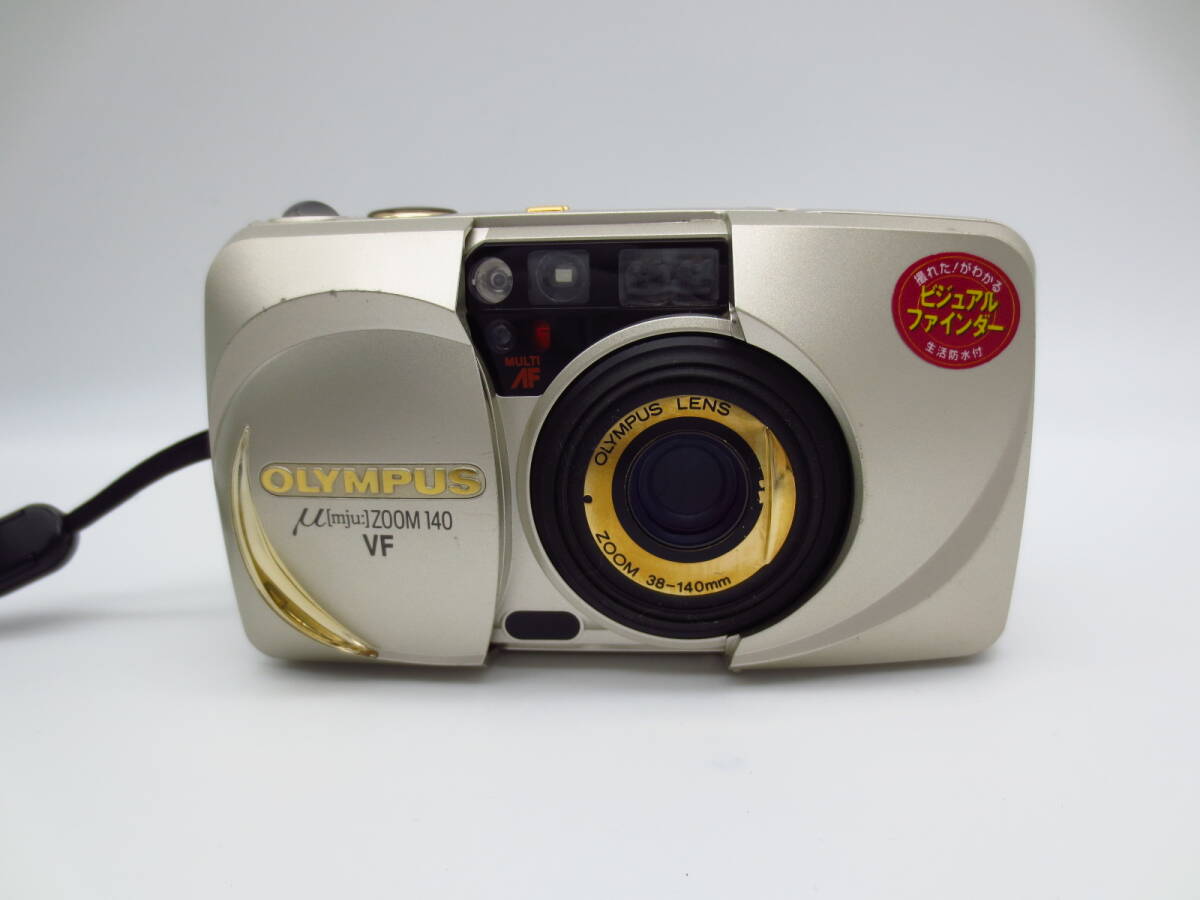 19642 カメラ祭 OLYMPUS オリンパス ミュー コンパクトフィルムカメラ mju: ZOOM 140 DELUXE 38-140mm 動作未確認 中古品の画像2