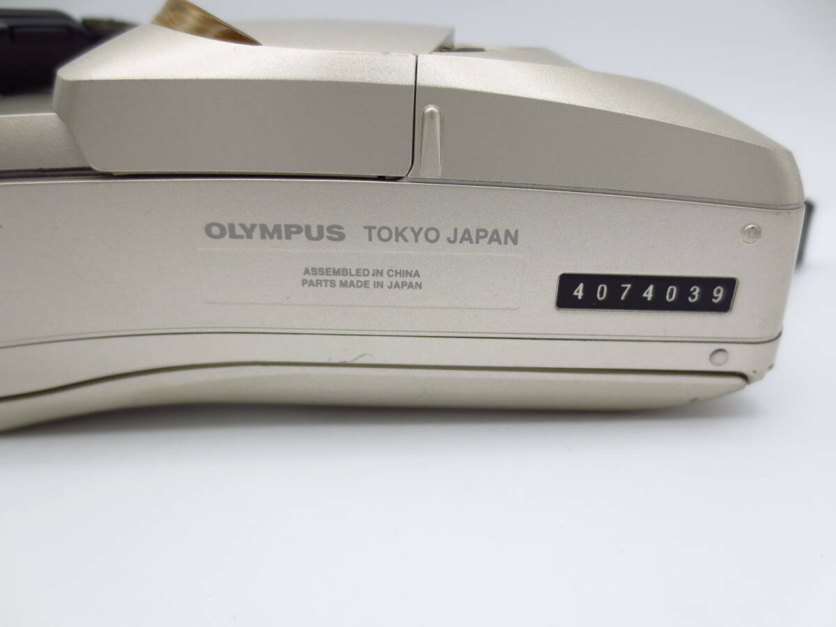 19642 カメラ祭 OLYMPUS オリンパス ミュー コンパクトフィルムカメラ mju: ZOOM 140 DELUXE 38-140mm 動作未確認 中古品の画像10