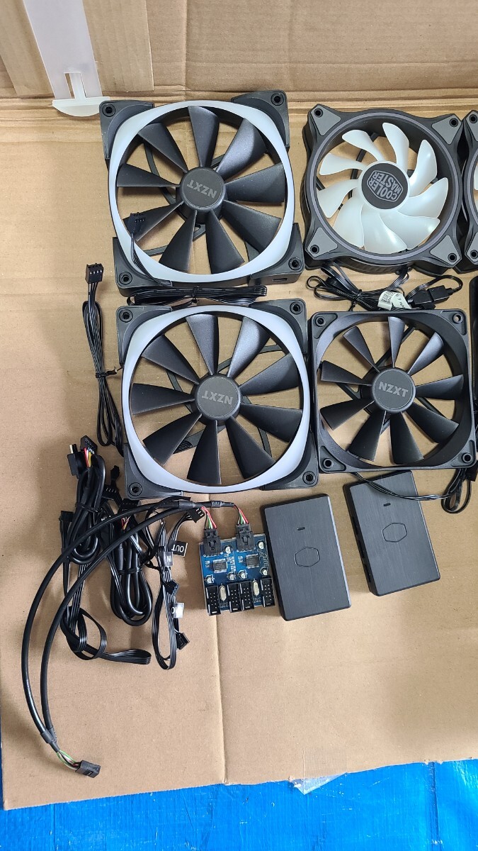 NZXT KRAKEN X73 360mm simple water cooling type CPU cooler,air conditioner fan COOLERMASTER together other rose rose.