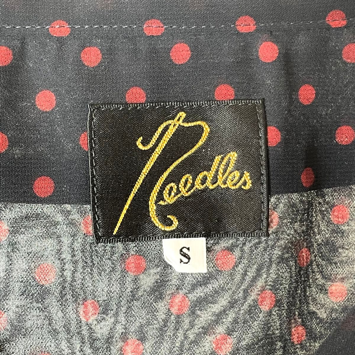 ニードルス(Needles) シースルー オープンカラー シアー シャツ ニードルス(Needles) シースルー オープンカラー シアー シャツ