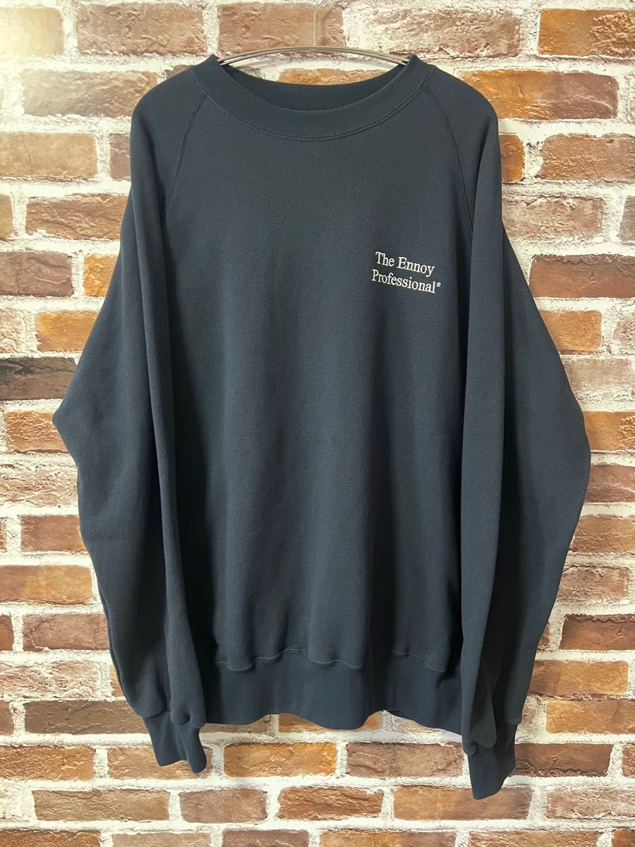 ENNOY 22AW CREW SWEAT エンノイ スウェット スタイリスト私物 