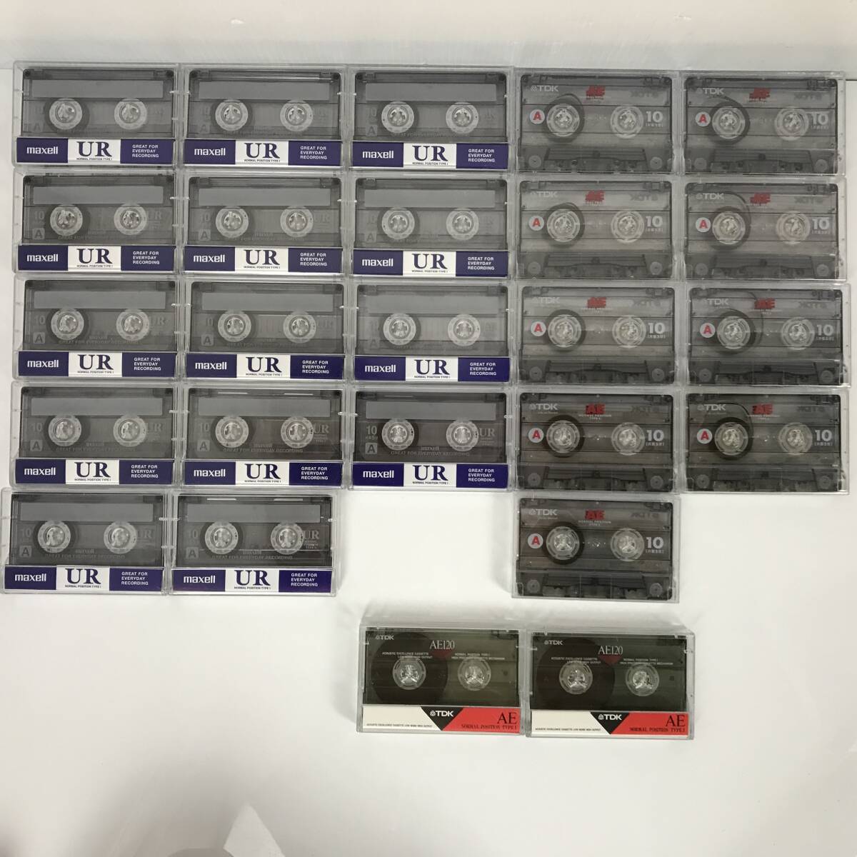  unopened unused cassette tape NORMAL normal 76ps.@ high position 14ps.@ all 90ps.@ together set SONY maxell TDK Hi Posi 150 minute 120 minute 