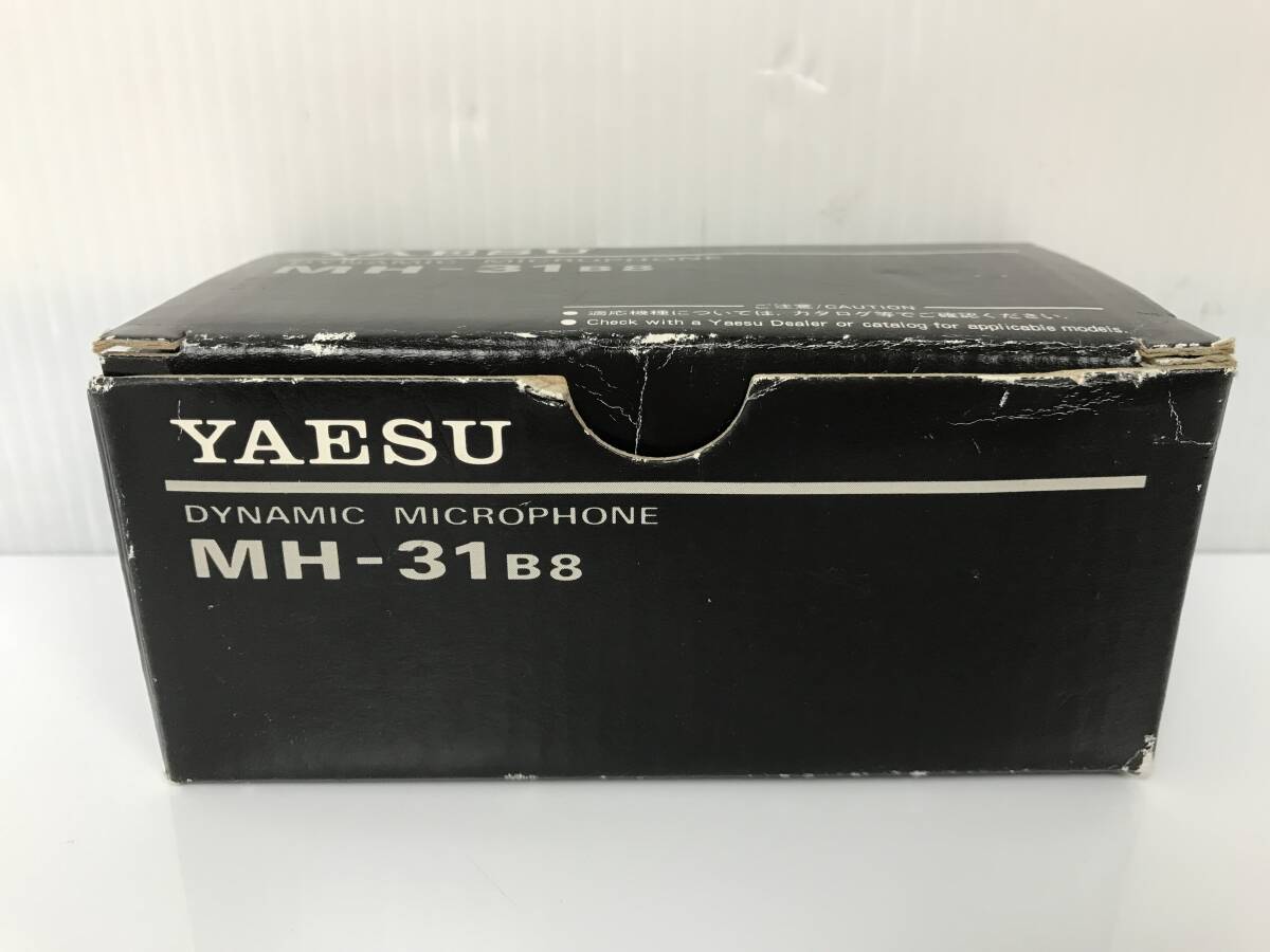 1 иен старт YAESU Yaesu рука Mike электродинамический микрофон ro ho nMH-31 хранение товар не использовался радиолюбительская связь Yaesu беспроводной быстрое решение 