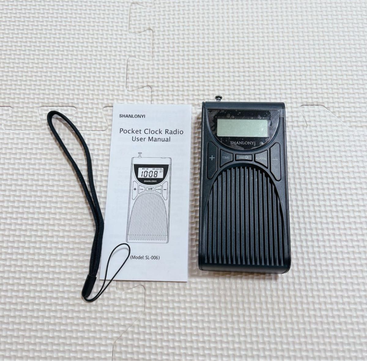 ポータブルラジオ 小型 ポケットラジオ 高感度 防災 ミニラジオ FM/AM/ワイドFM対応 乾電池式 多機能 スピーカー
