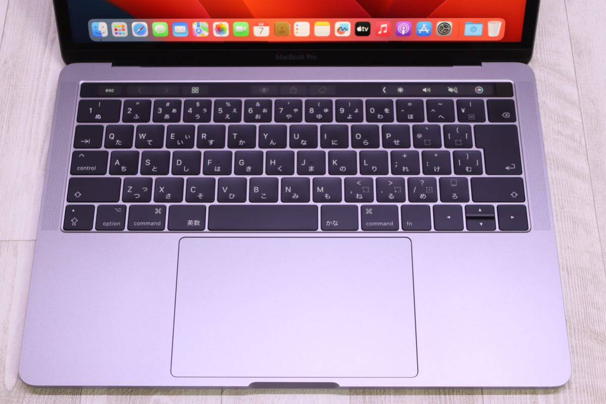 Apple MacBook Pro A1706 [ 13-inch, 2017、Core i7-3.5GHz/ストレージ：512GB /メモリ：16GB /macOS Ventura/Touch Bar /Webカメラ/Wi-Fi]の画像2