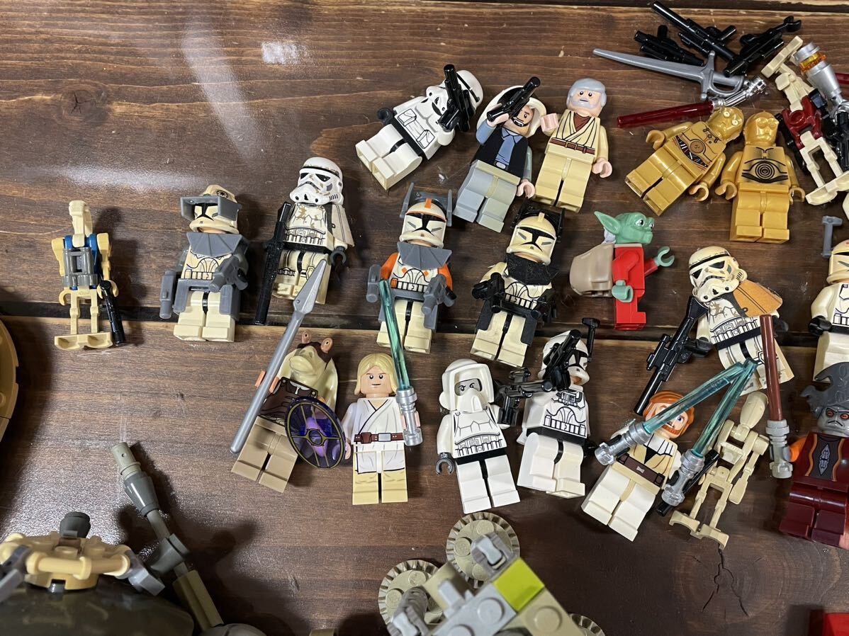 LEGO Lego parts character Star Wars together Junk large amount parts parts 