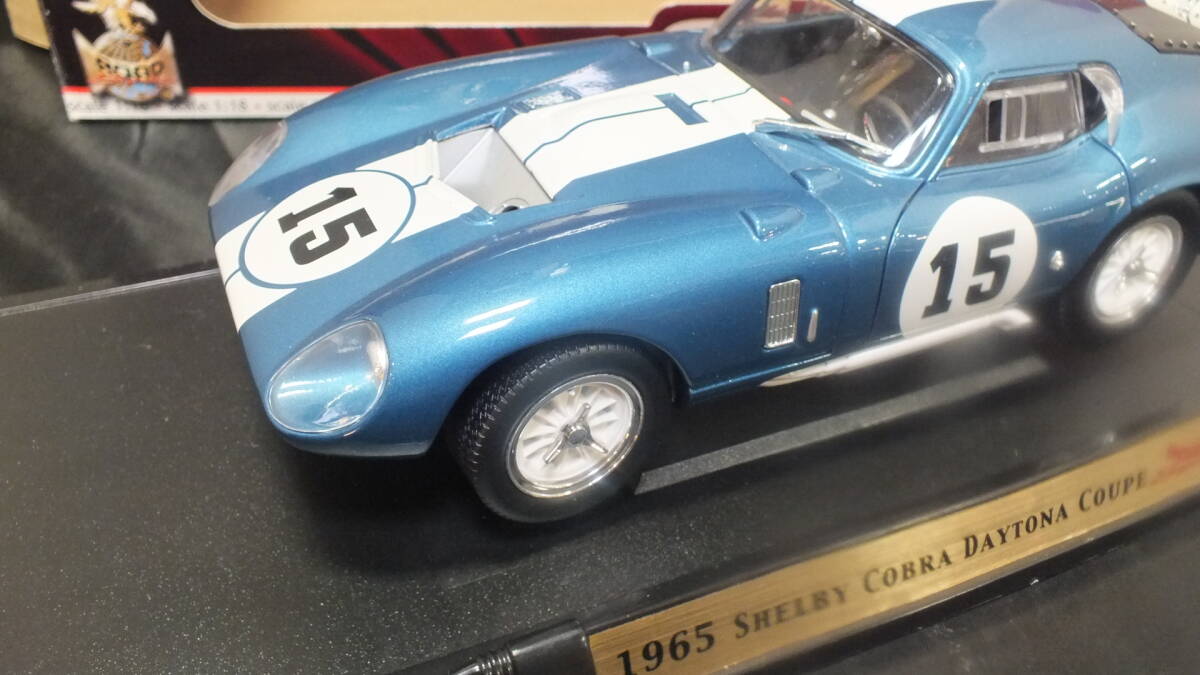 1965 シェルビー コブラ デイトナ　road signature ロードシグネチャー ミニカー コレクション　1/18_画像2