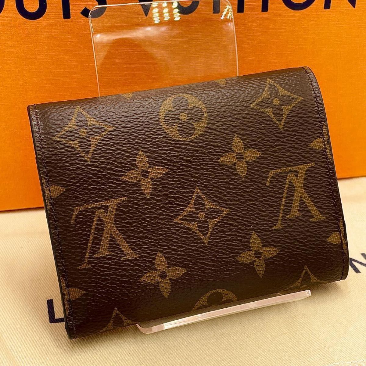 LOUIS VUITTON ルイヴィトン　モノグラム　ポルトフォイユ ヴィクトリーヌ　折財布　コンパクト 