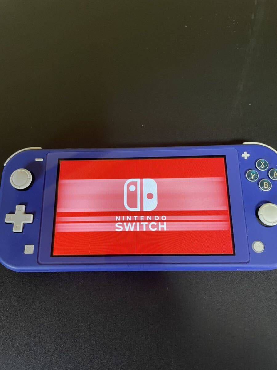 Nintendo Switch Lite ブルー ジャンク品_画像1