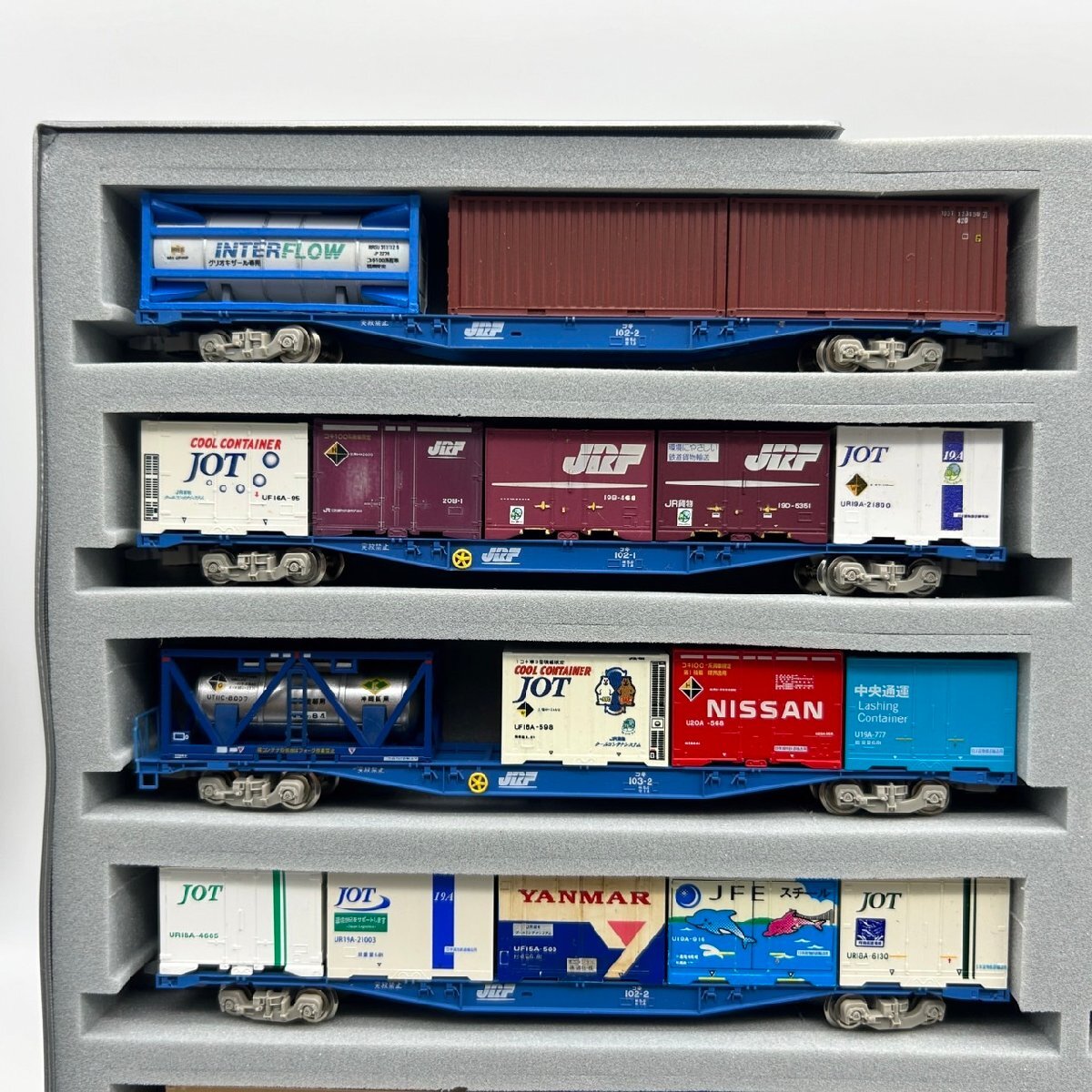 <1 jpy start >[TOMIX] container car summarize N gauge present condition goods to Mix ML9235-98