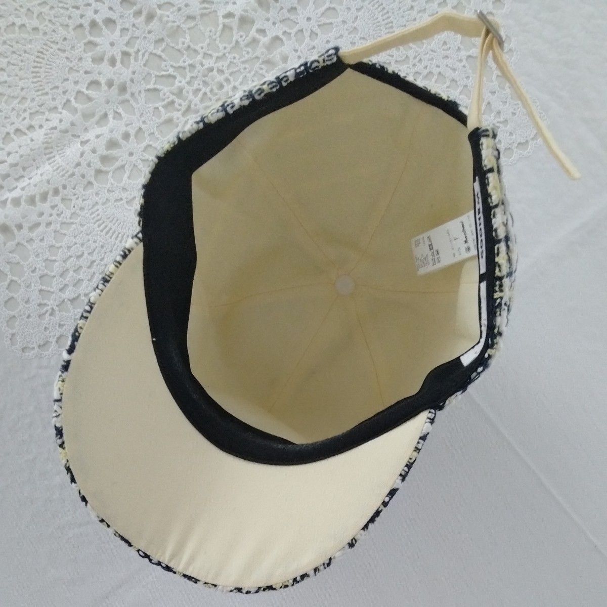 【CA4LA×COOHEM】日本製 キャップ ツイード 帽子