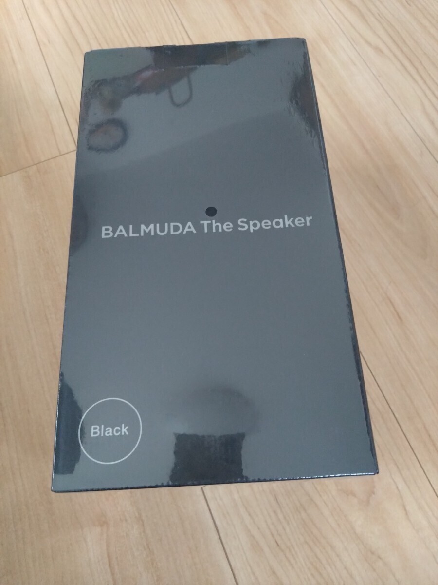 ゆうパック無料 The Speaker M01A-BK バルミューダ　ワイヤレススピーカー 新品未開封　カラーブラック