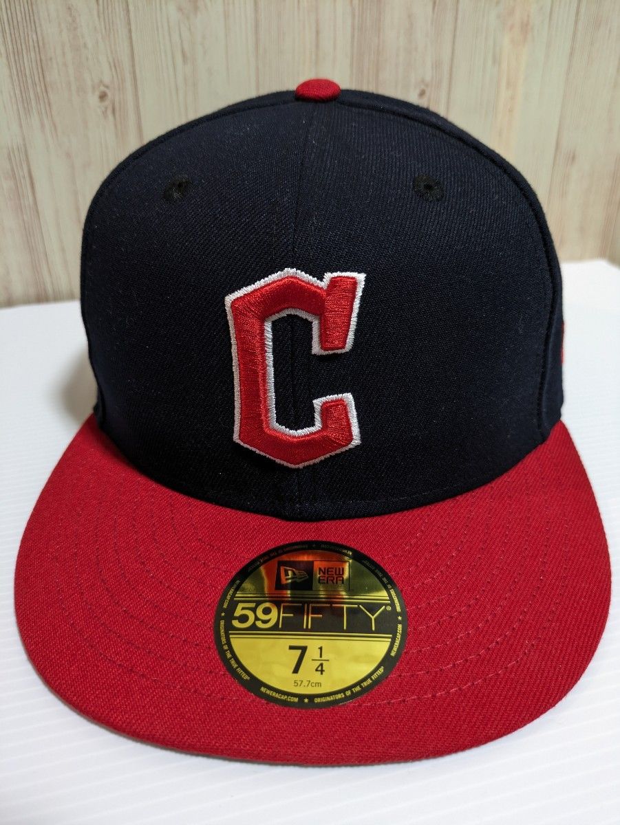 ニューエラ　MLB キャップ 　クリーブランドガーディアンズ　59FIFTY　7 1/4（57.7cm）