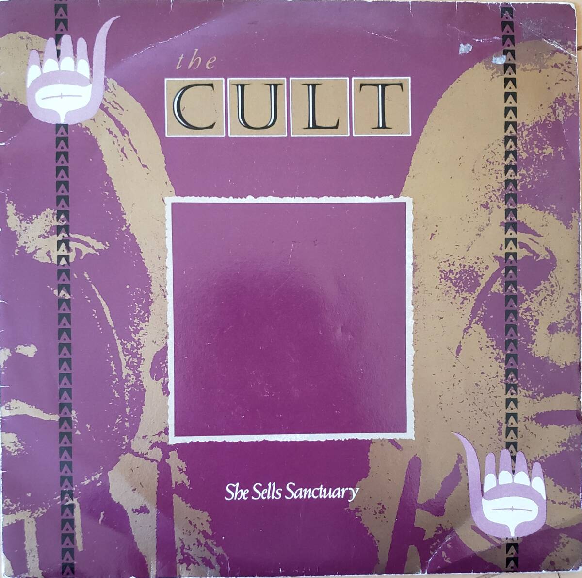 7inch UK盤 THE CULT ■ SHE SELLS SANCTUARY ■ 初回盤　B面アルバム未収録_画像1