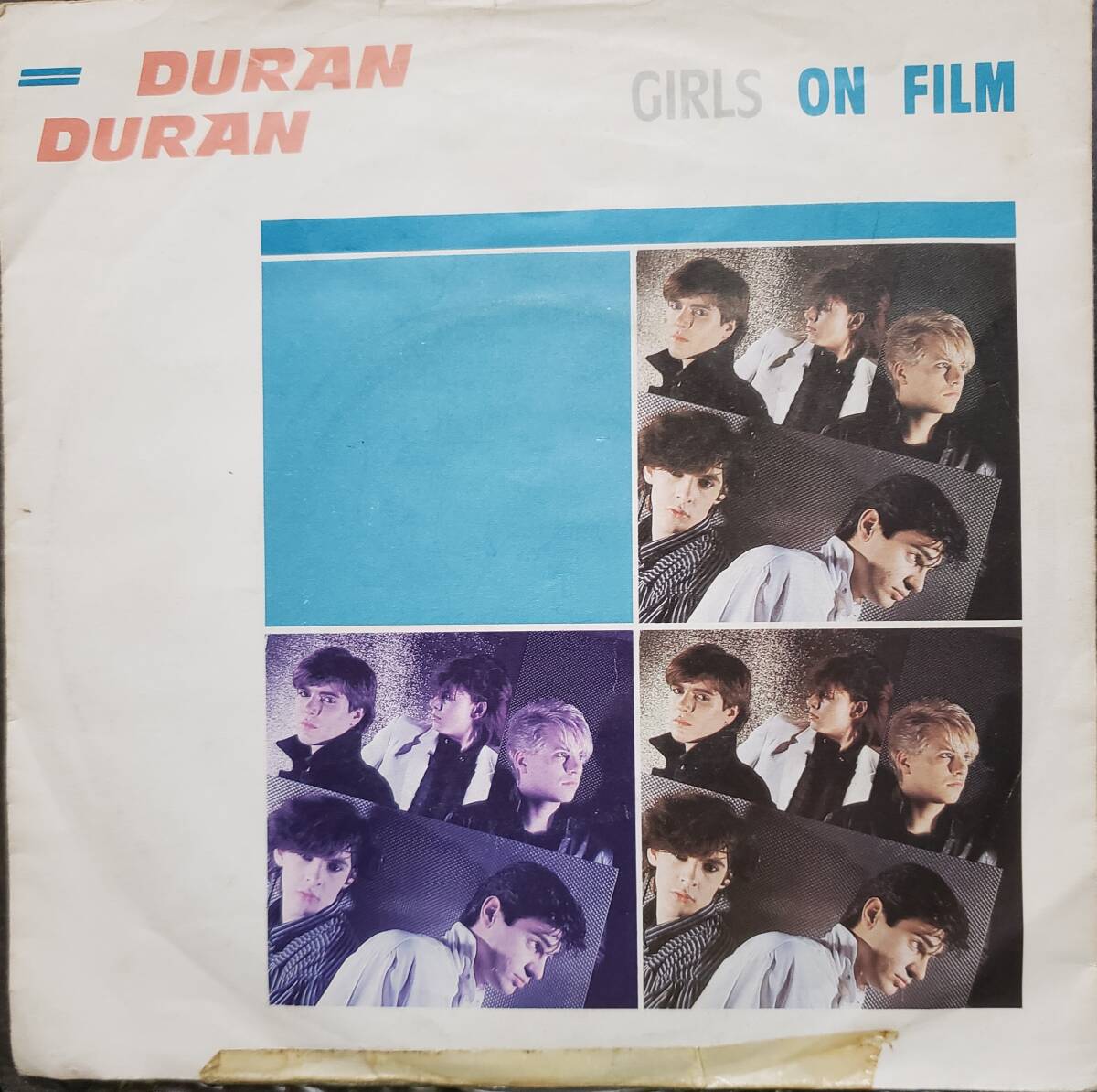 7inch UK盤 DURAN DURAN ■ GIRLS ON FILM ■ 初回盤 B面アルバム未収録_画像1